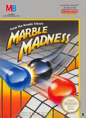 Marble Madness (Europe) box cover front